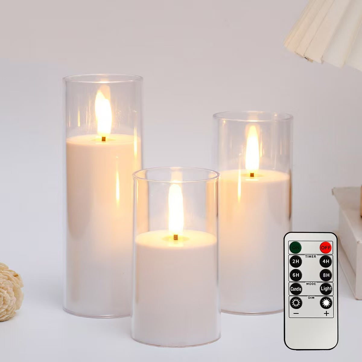 Bougie électronique Fête Fête d'anniversaire Décoration d'atmosphère