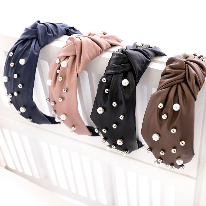 Bracelet en cuir de mode Perle Perle