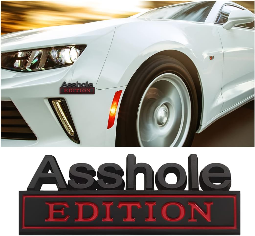 2pcs Emblem Car Decal