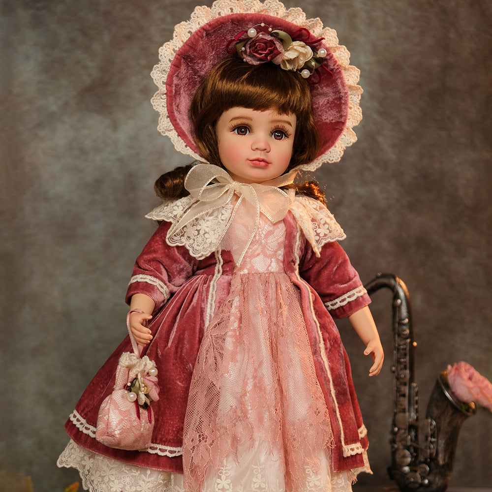 Figurine en céramique de style Retro de 18 pouces
