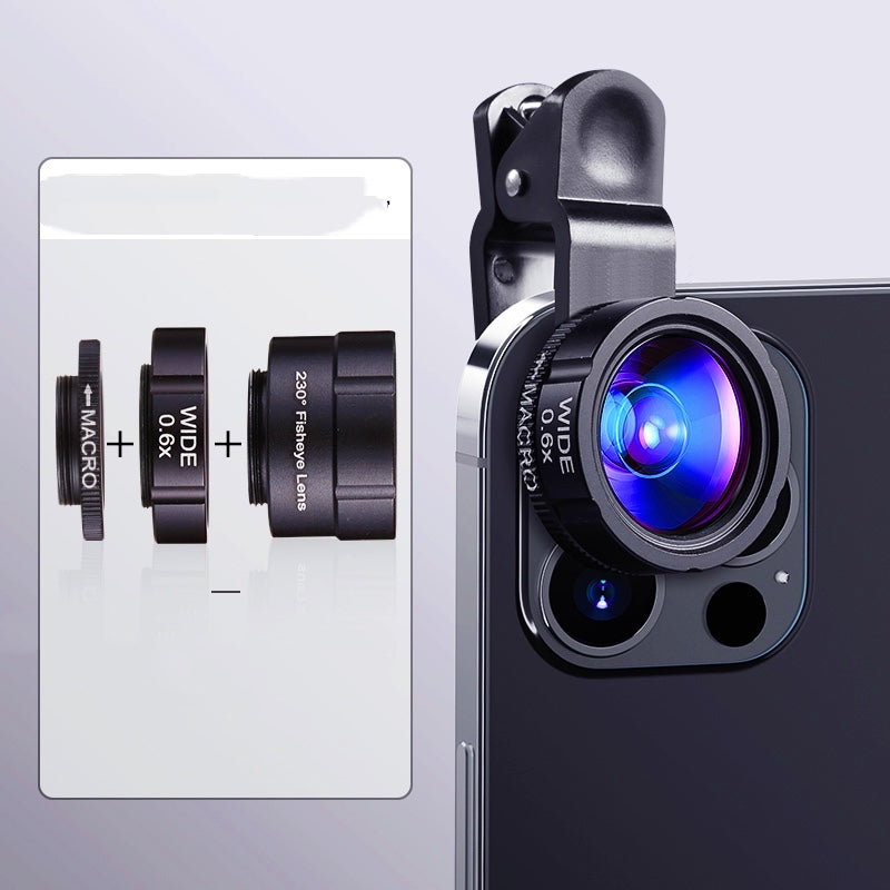 6K niveau SLR Super grand angle HD Macro professionnel externe Shooting costume