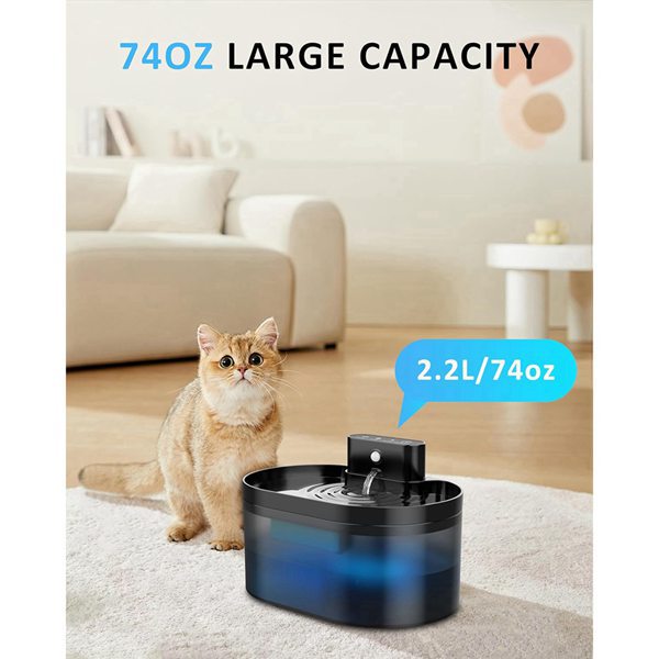Élément de filtre pour distributeur d'eau pour chat