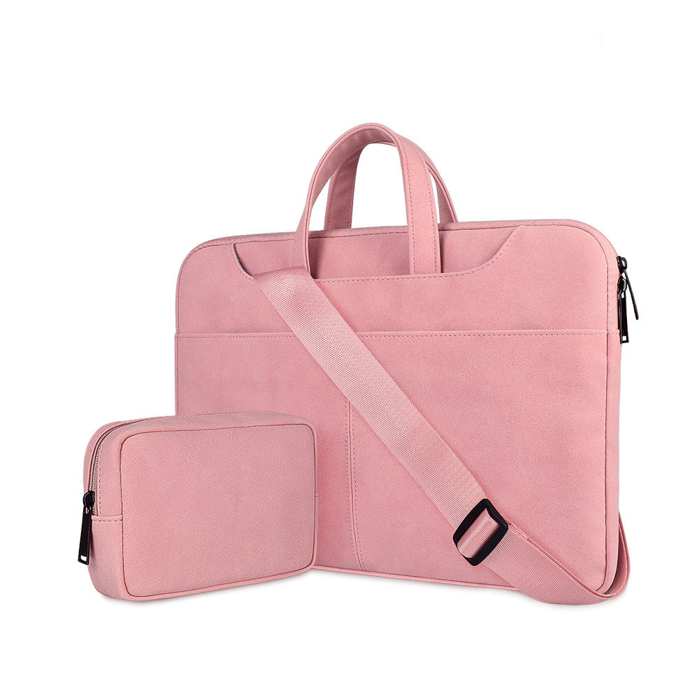 Sac d'ordinateur portable Portable Epaule Frosted PU