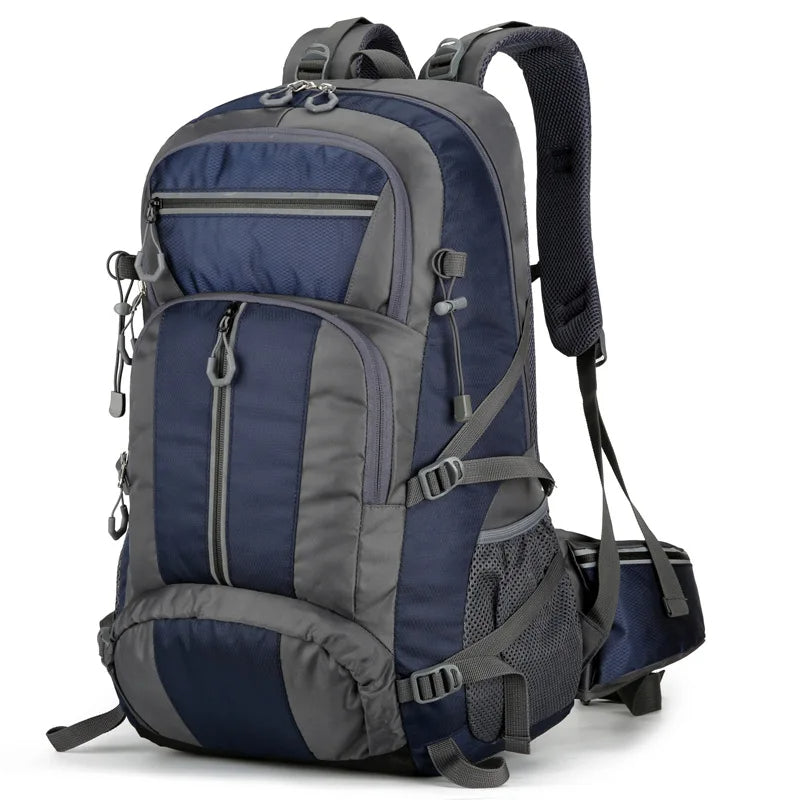 50L Sac à dos de pêche Grande capacité Sacs de camping Sports de plein air Randonnée Trekking Escalade Tr