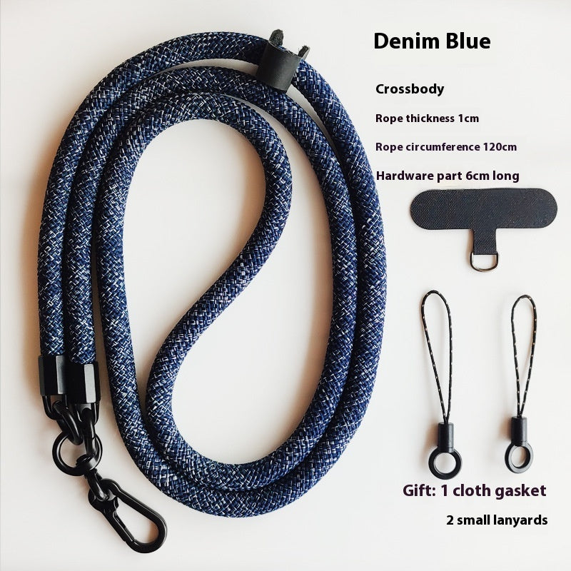 Mobile Téléphone Lanyard Crossbody peut dos Anti-perte corde Sling résistant à la chute