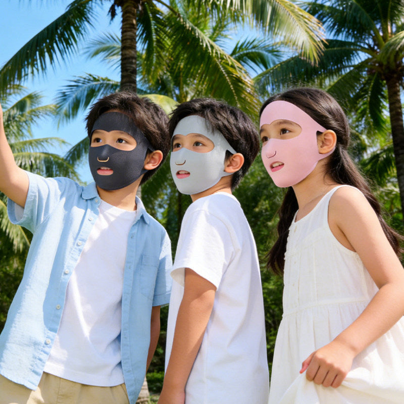 Masque de protection solaire complet pour les activités de plein air estivales