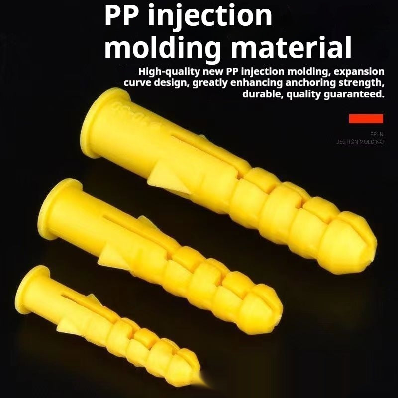 Little Yellow Croaker Tube d'expansion en plastique Bolts Nylon
