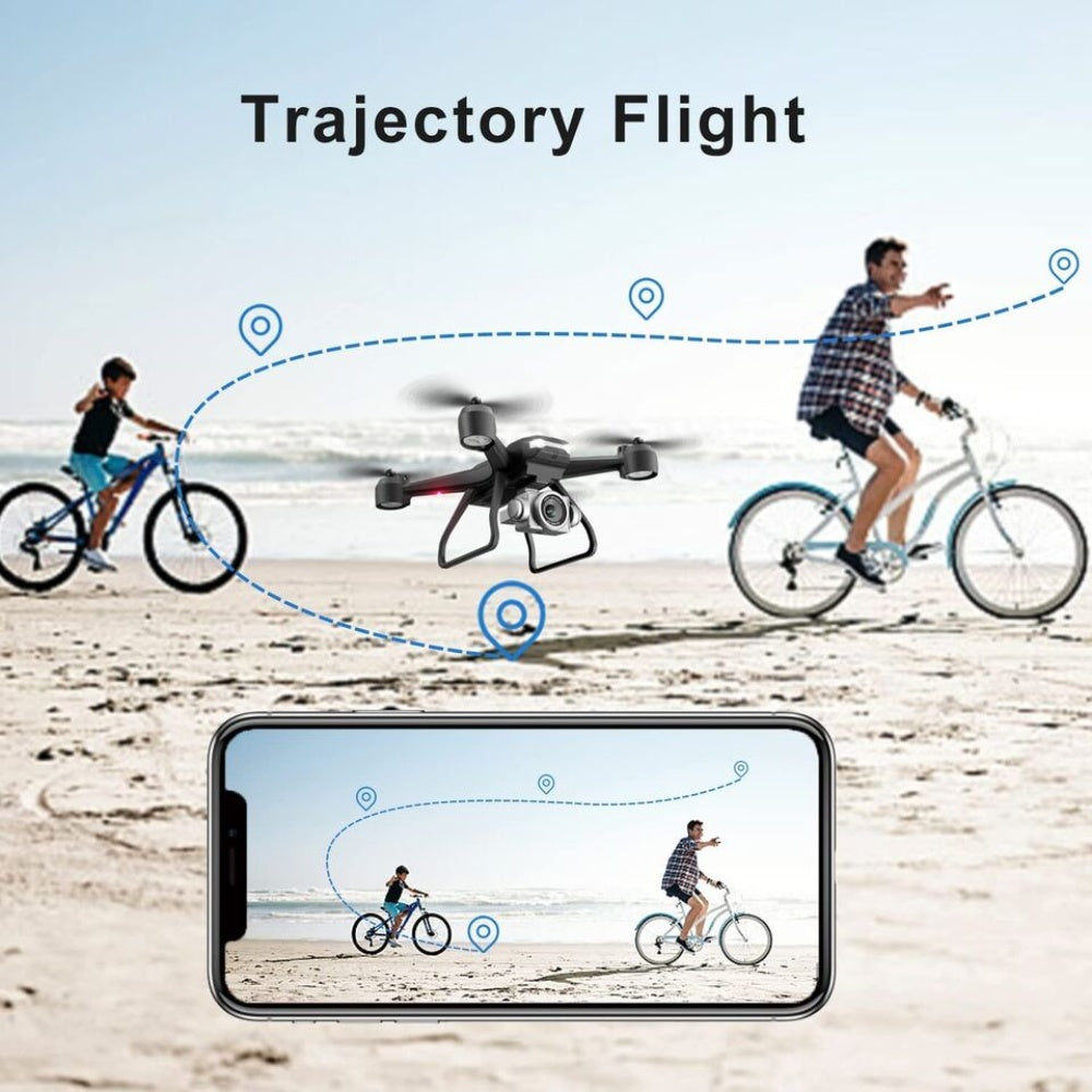 V14 Drone professionnel HD 6K Dual Camera Wifi FPV Portable RC Quadcopter 2 BATTERY