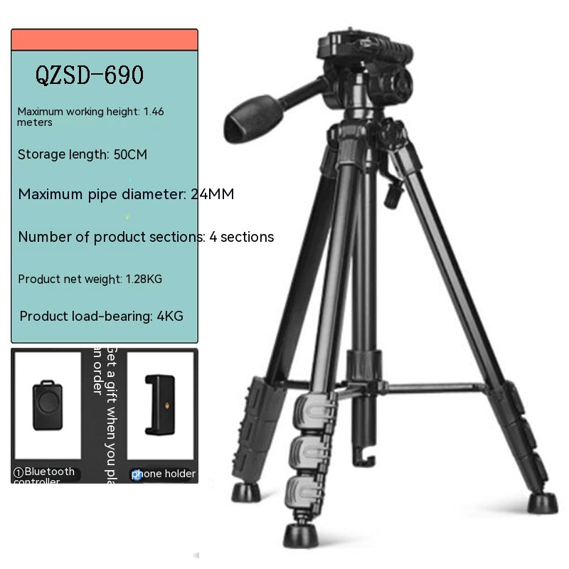 Bracket en alliage d'aluminium de Light Age SLR Camera Tripod