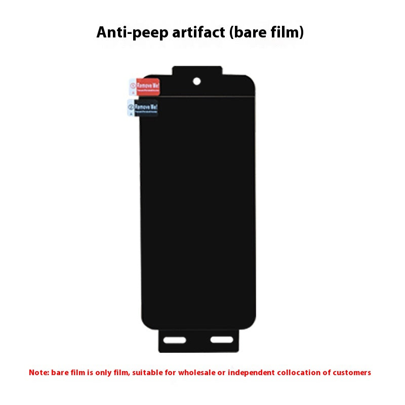 Anti-peep Film Téléphone portable Anti-protecteur Film TPU écran