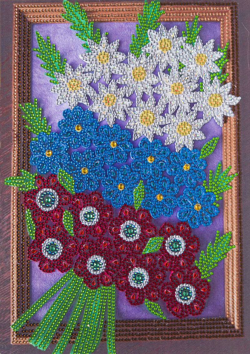 Crystal spécial en forme de fleur de diamant brillant Living Room Porch décoration peinture