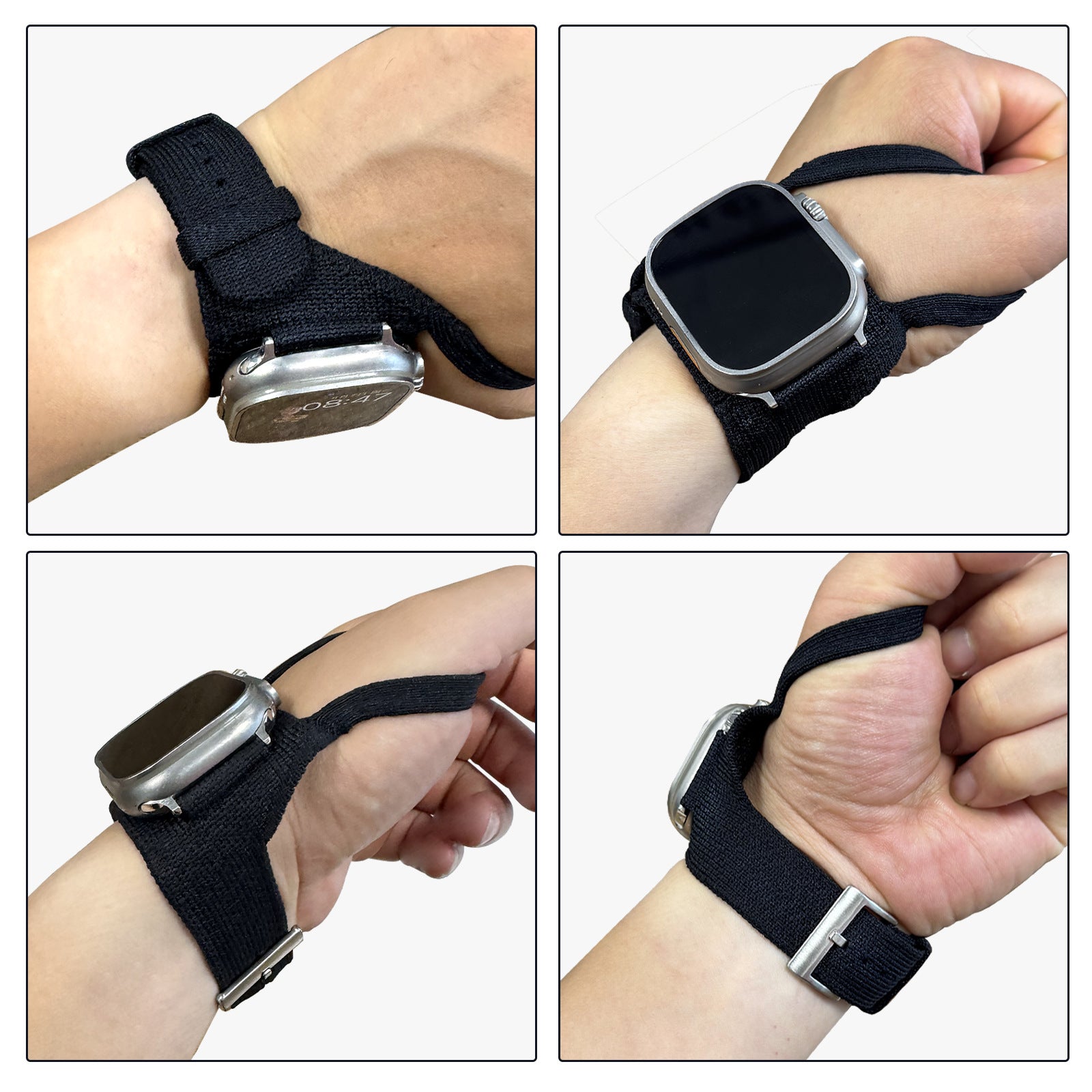 Bracelet de poignet de Rider pour le nylon de sport tricoté