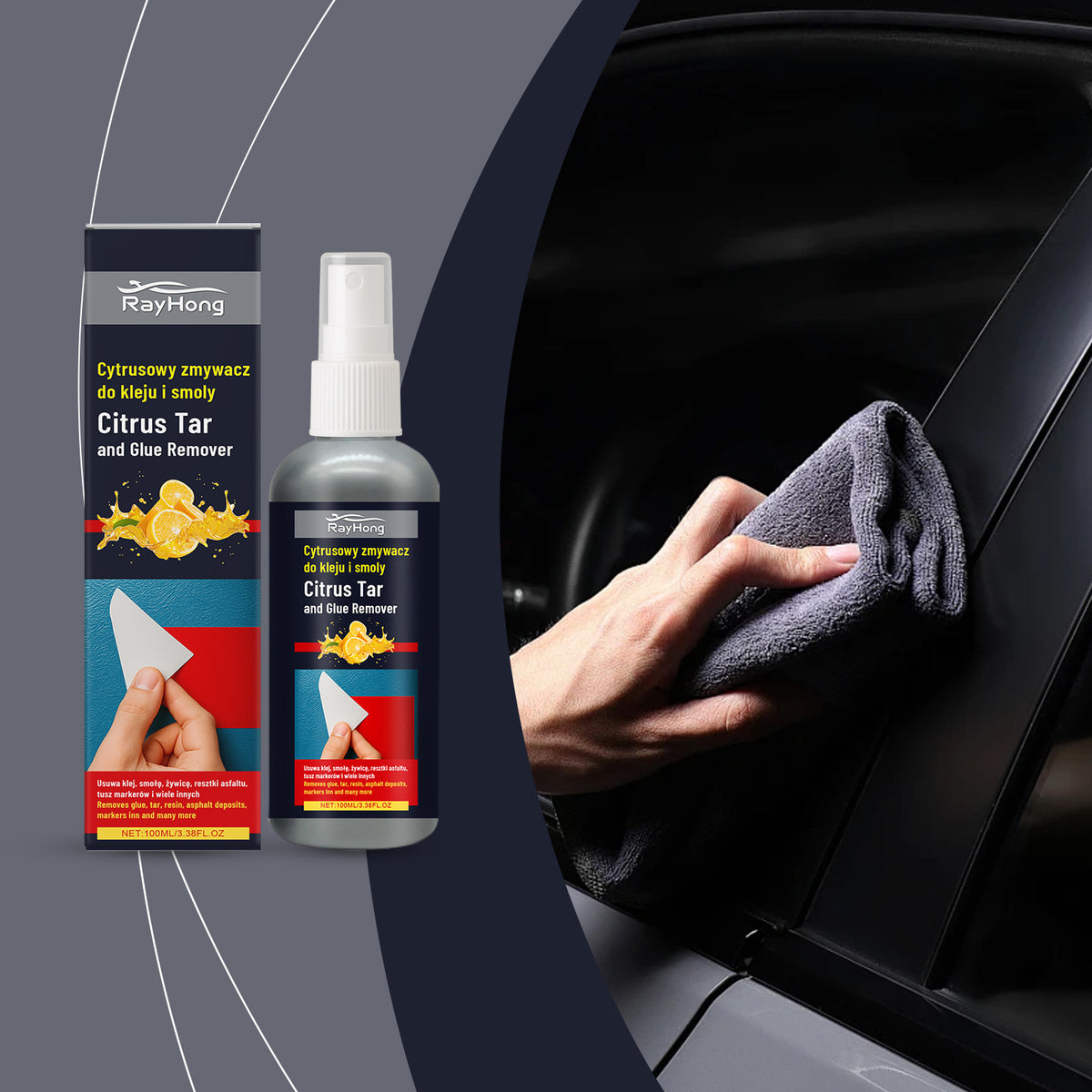 Vaporisateur d'enlèvement de viscose de voiture peinture