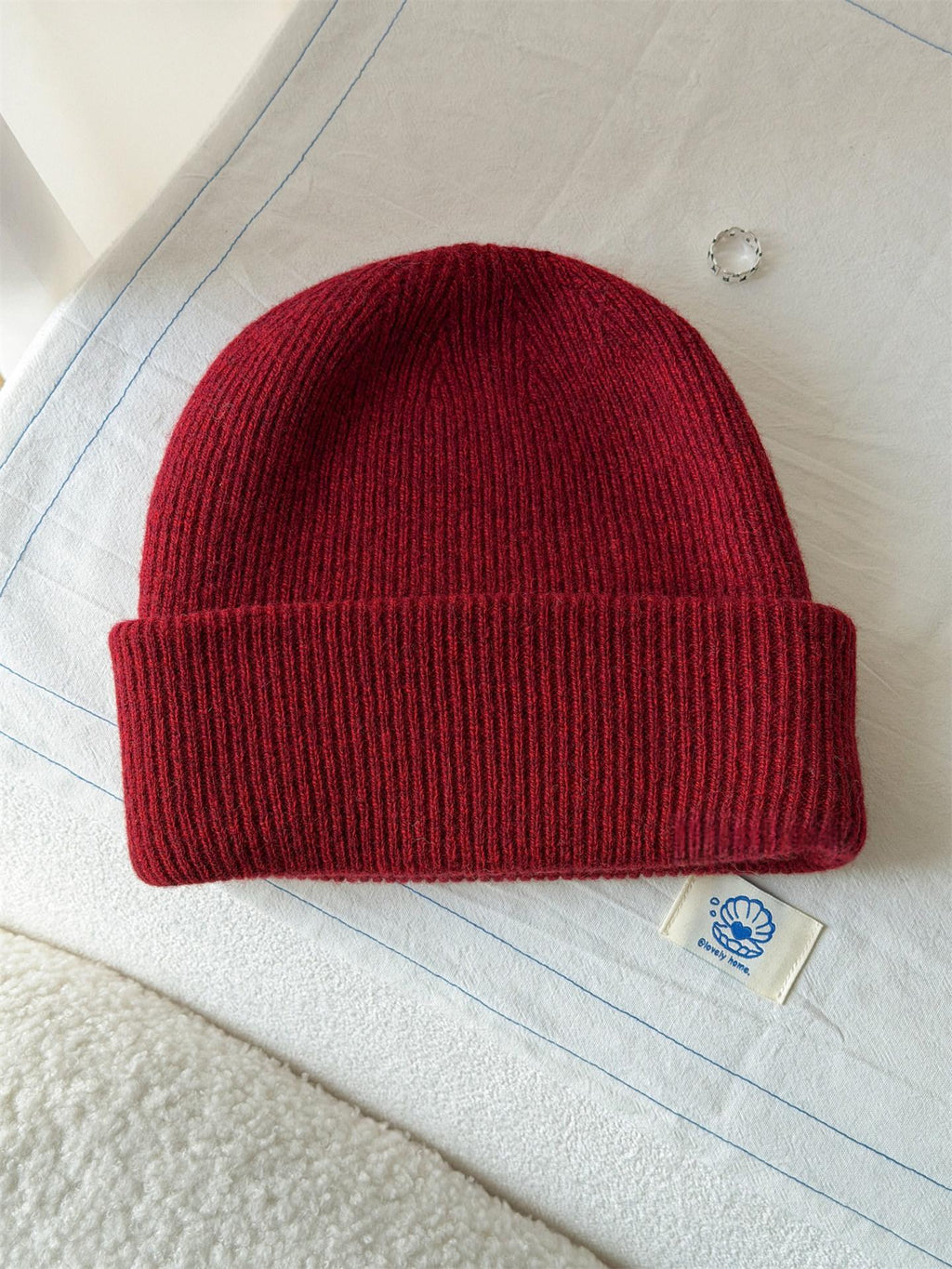 Bonnet en double couche pour femmes - Chapeau chaud d'hiver doux stretchy pour temps froid Outdo