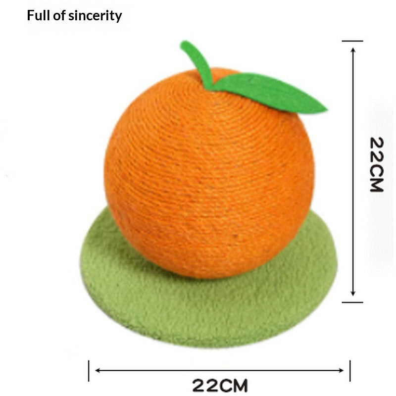 Fruit-shaped farm animal toy