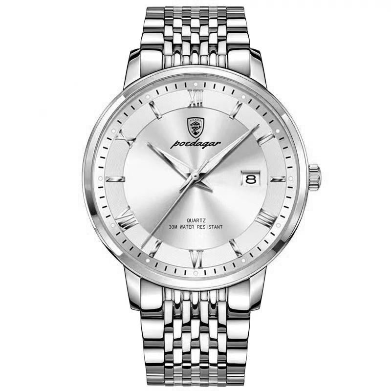 Montres Homme Imperméable Calendrier lumineux Montres Quartz