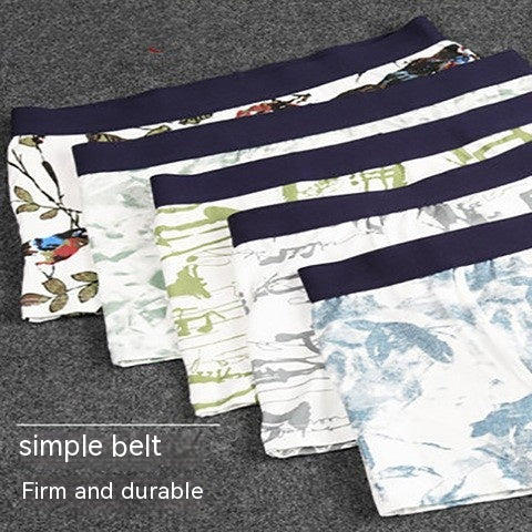 Sous-vêtements pour hommes Boxer Cotton d'été