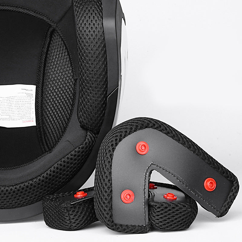 Casque de vélo électrique simple double objectif
