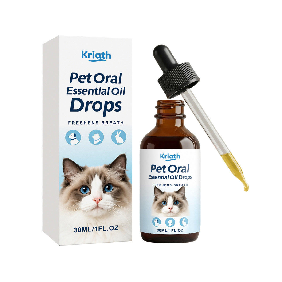 Drops oraux pour animaux de compagnie