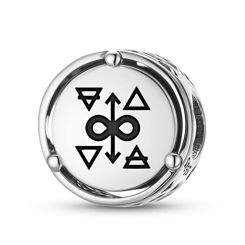 925 Tarot d'Argent Sterling Les Charms Magiciens Pour Bracelets & Colliers Pendentifs Perles Juif