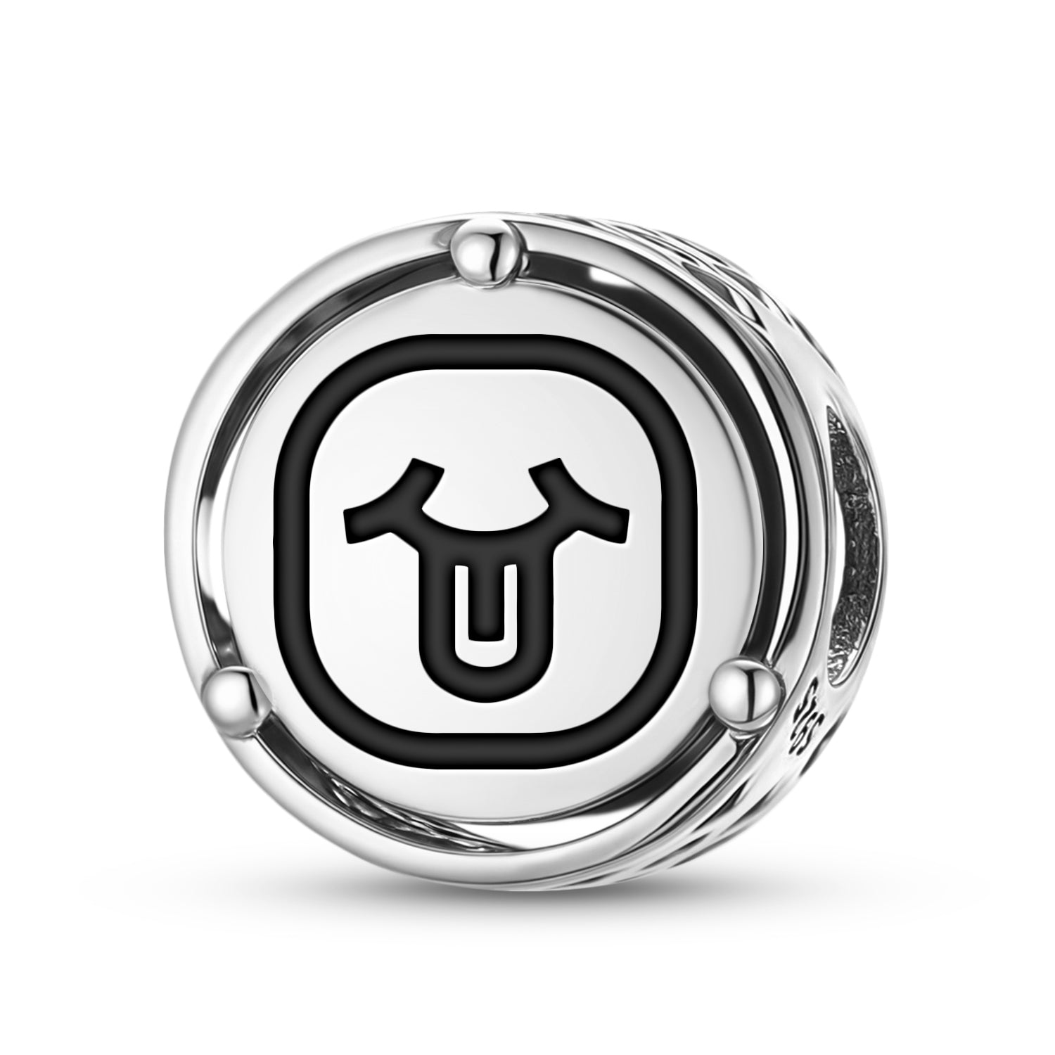 925 Argent Sterling Maya Ik Charms pour bracelets et colliers Pendentifs perles bijoux Fit P