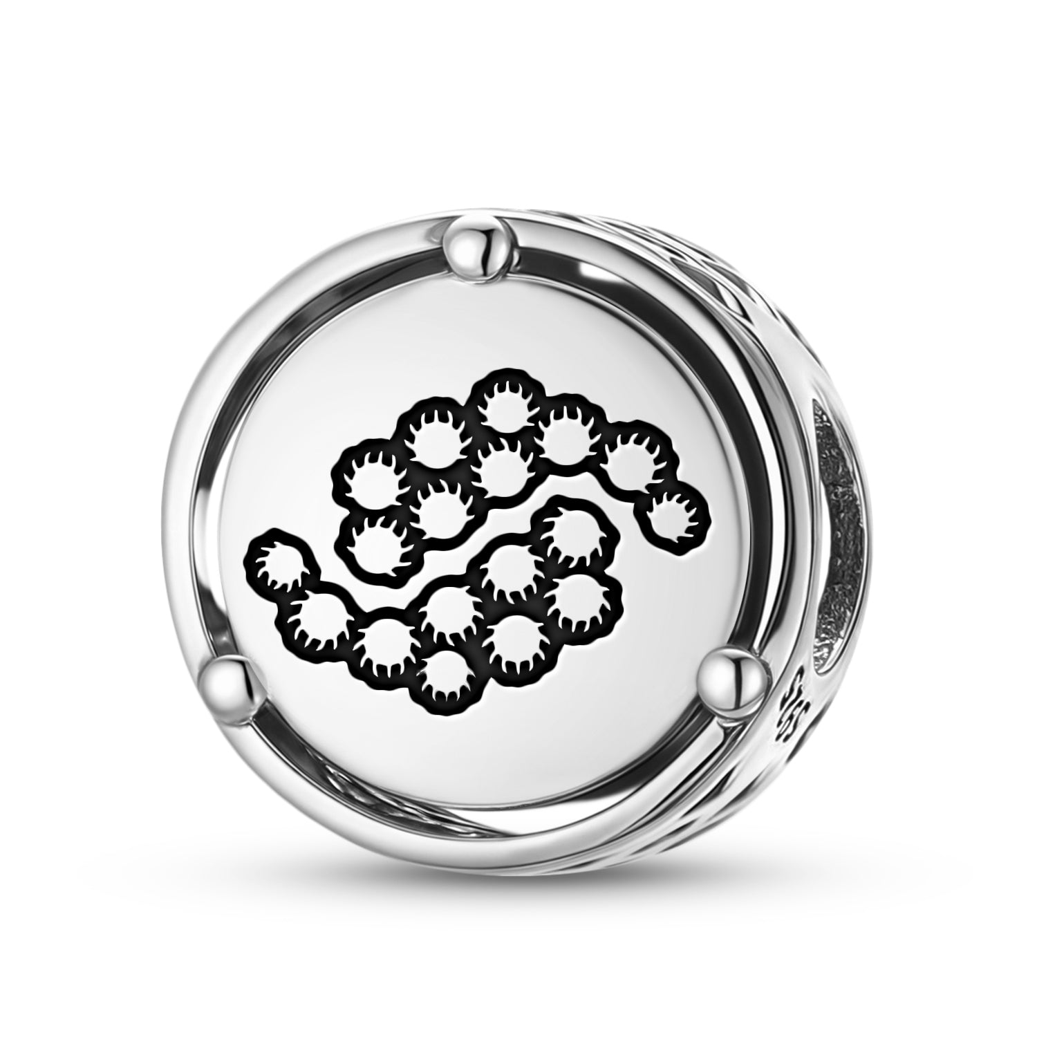 925 Fleurs Argent Sterling Goldenrod Charms Pour Bracelets & Colliers Pendentifs Perles Juive
