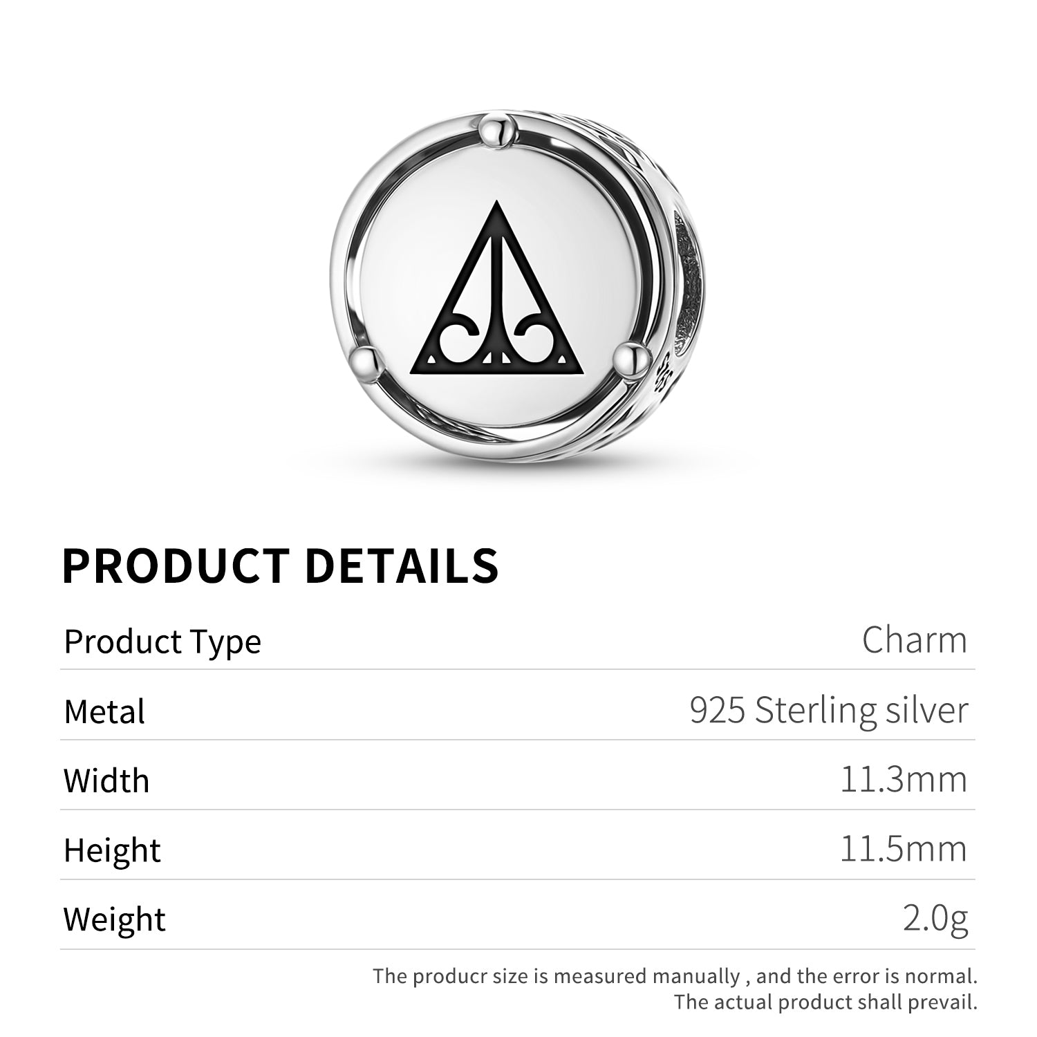 925 Argent Sterling Adinkra Awurade Baatanfo Charms pour bracelets et colliers Pendentifs Bea