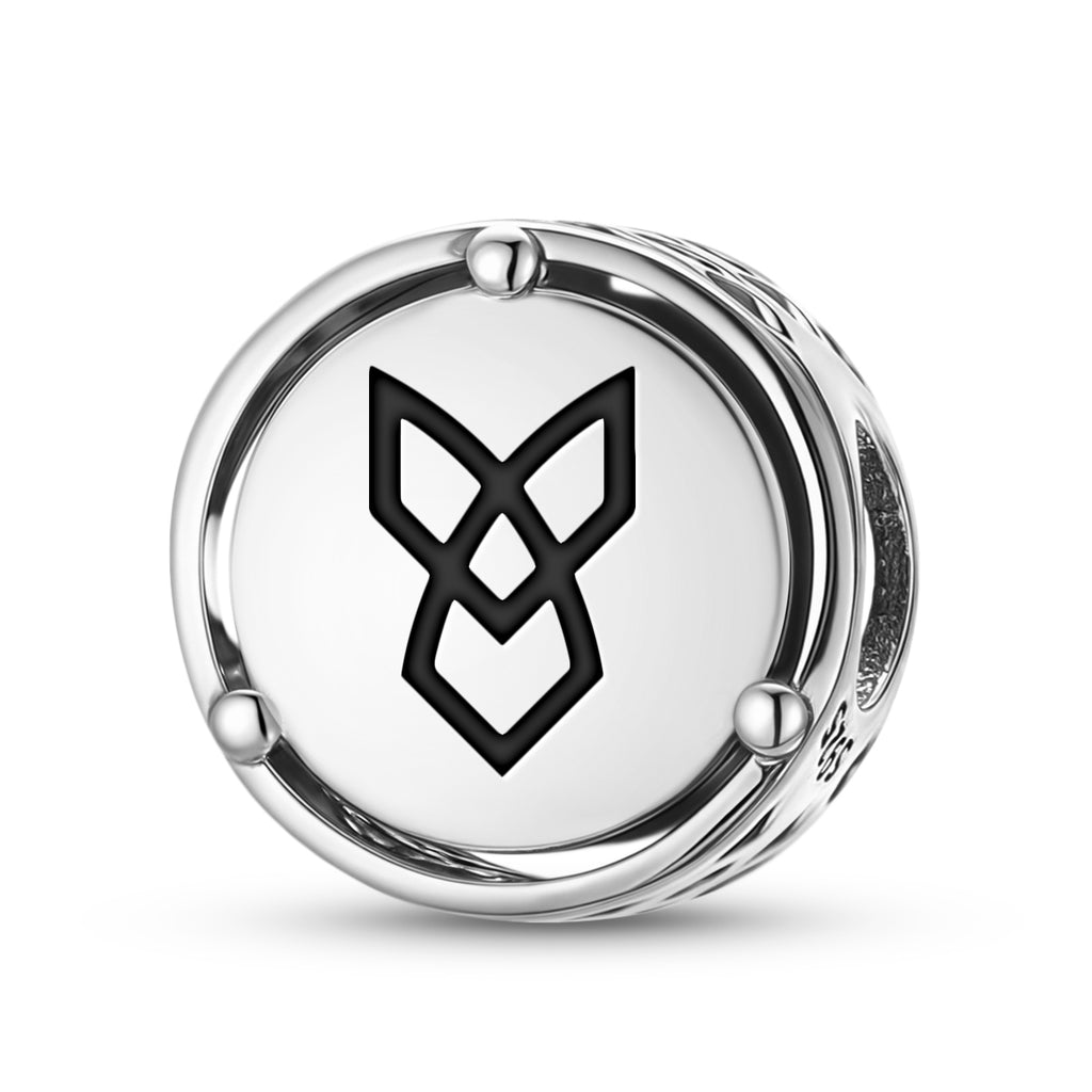 925 Argent Sterling Slavic Sventovit Charms pour bracelets et colliers Pendentifs perles bijoux