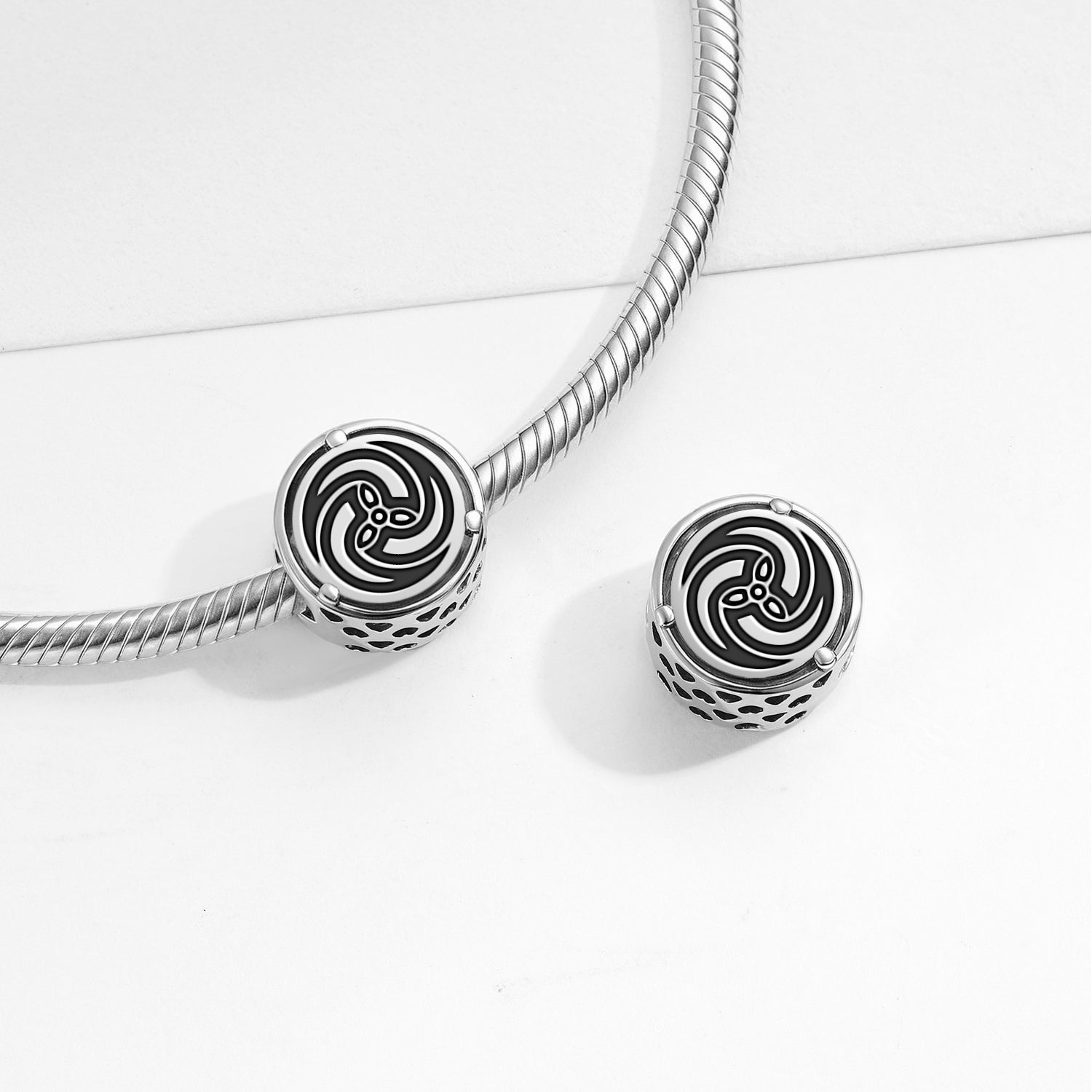 925 Argent sterling japonais Kuroda Kanbe Charms pour bracelets et colliers Pendentifs perles