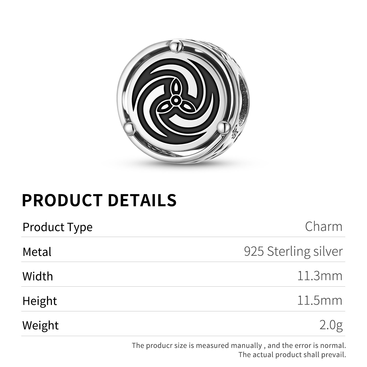 925 Argent sterling japonais Kuroda Kanbe Charms pour bracelets et colliers Pendentifs perles