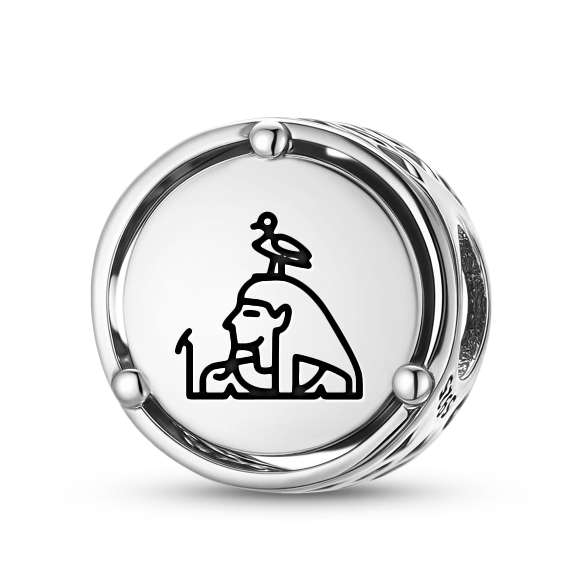 925 Sterling Silver Egyptian Geb Charms For Bracelets & Necklaces Pendants Beads Jewelry F
