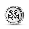 925 Argent Sterling Taino Eternal Lovers Charms Pour Bracelets & Colliers Pendentifs Perles J