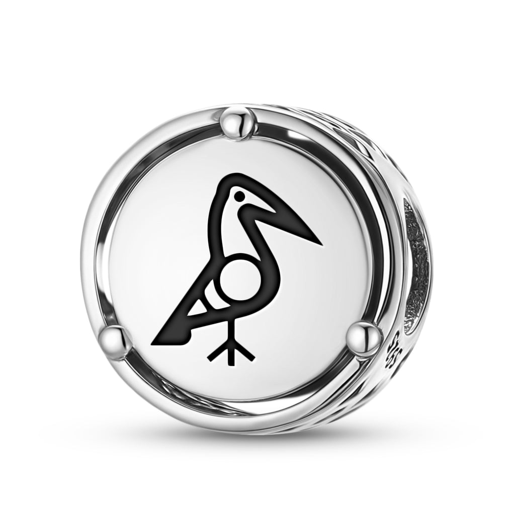 925 Argent Sterling Taino Bird Charms Pour Bracelets et Colliers Pendentifs Perles Bijoux Fit