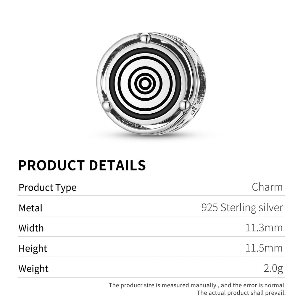 925 Argent Sterling Native Rock Art Environment Charms Pour Bracelets et Colliers Pendentifs