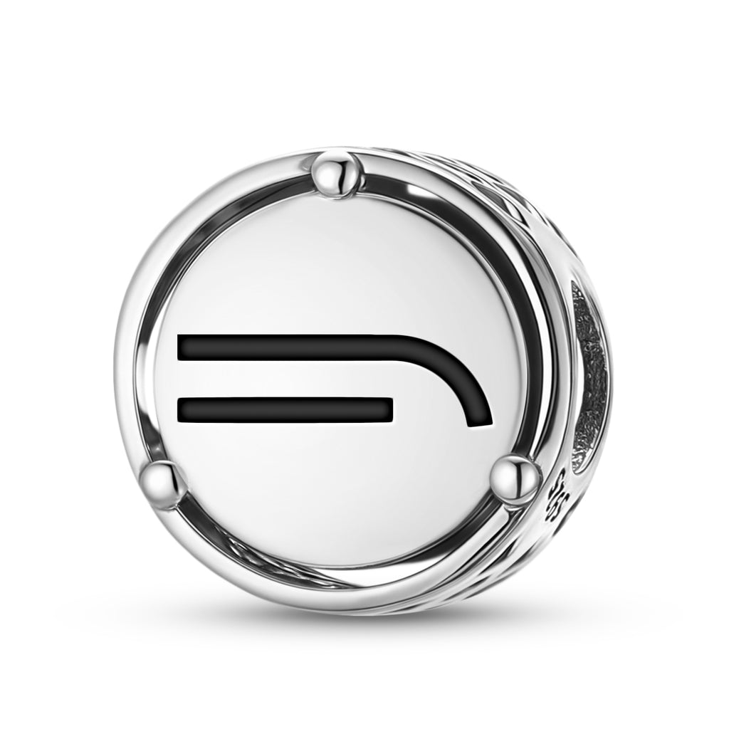 925 Argent Sterling Native Rock Art manque de charmes de confiance en soi pour bracelets et collier