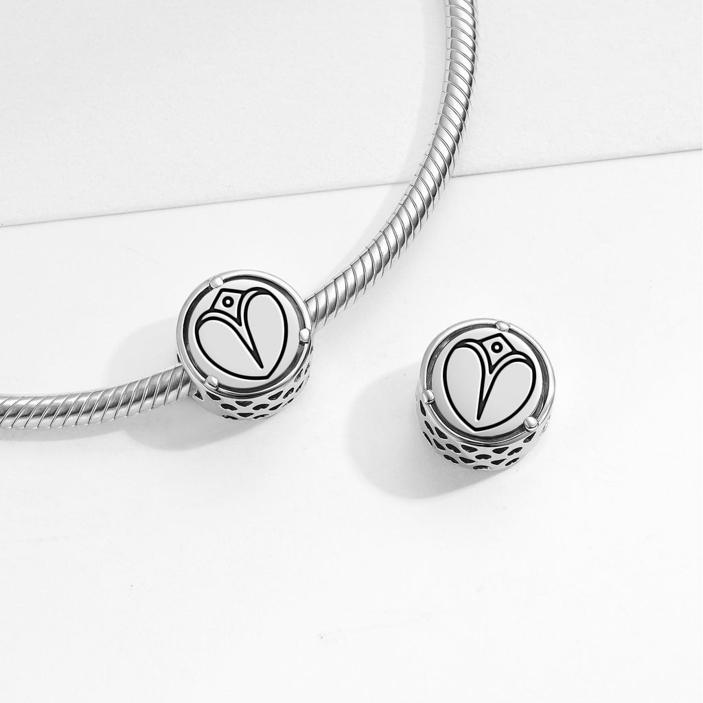 925 Argent Sterling Île de Pâques Rapa Nui Tahonga Charms pour bracelets et colliers Pendan