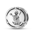 925 Argent Sterling Dieux Bouddhistes Krodikali Charms Pour Bracelets & Colliers Pendentifs Perles