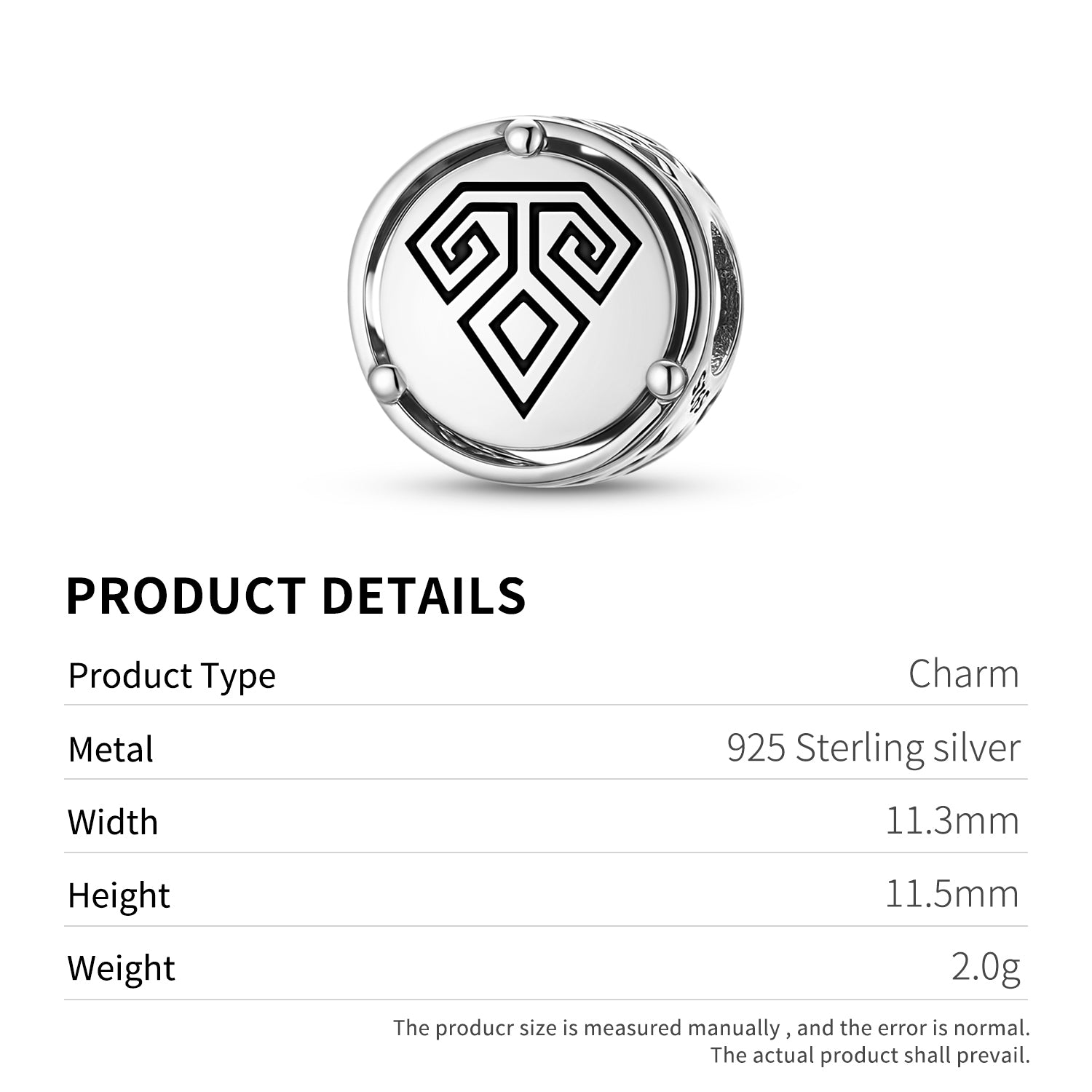 925 Argent Sterling Fécondité Turque – Charms Bereket pour Bracelets et Colliers Pendentifs
