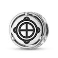 925 Argent Sterling Adinkra Ohene Kra Konmunde Charms Pour Bracelets et Colliers Pendentifs B