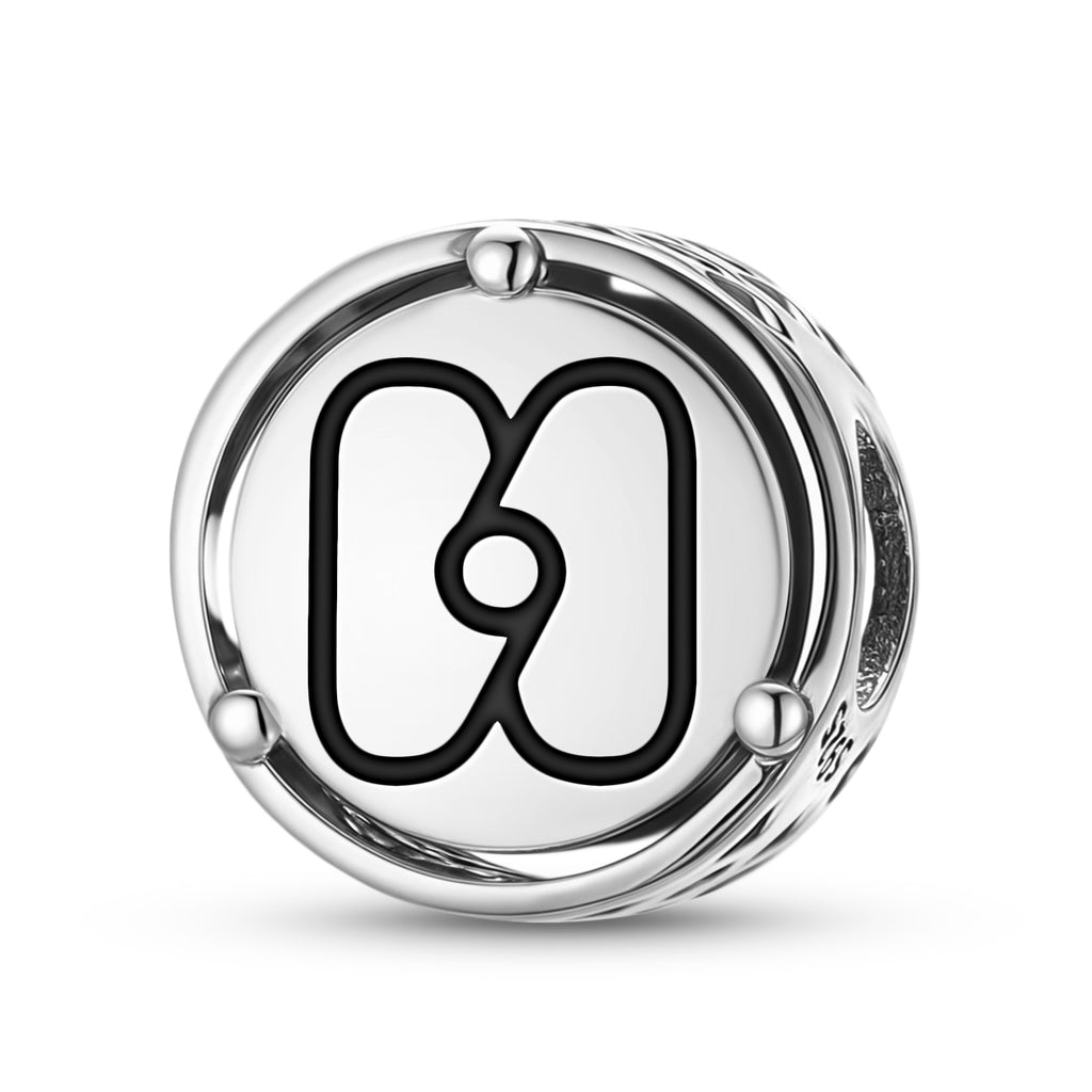 925 Argent Sterling Adinkra Nkrabea Charms Pour Bracelets et Colliers Pendentifs Perles Jewelr