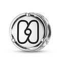 925 Argent Sterling Adinkra Nkrabea Charms Pour Bracelets et Colliers Pendentifs Perles Jewelr