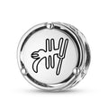925 lignes en argent sterling Nazca les charmes perroquet pour bracelets et colliers pendentifs perles