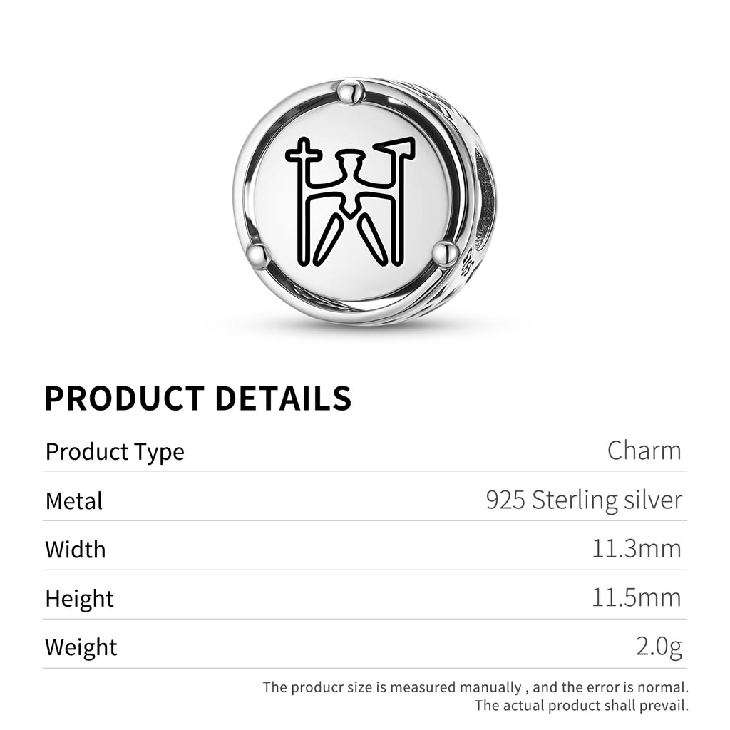 925 Argent Sterling Sami Tiermes Charms Pour Bracelets et Colliers Pendentifs Perles Bijoux F