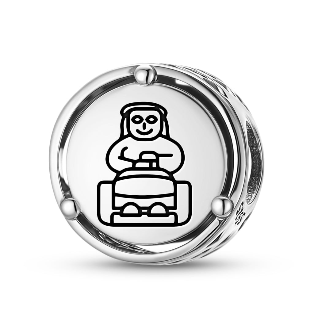 925 Argent Sterling Sumérien Enheduanna Charms Pour Bracelets et Colliers Pendentifs Perles Je