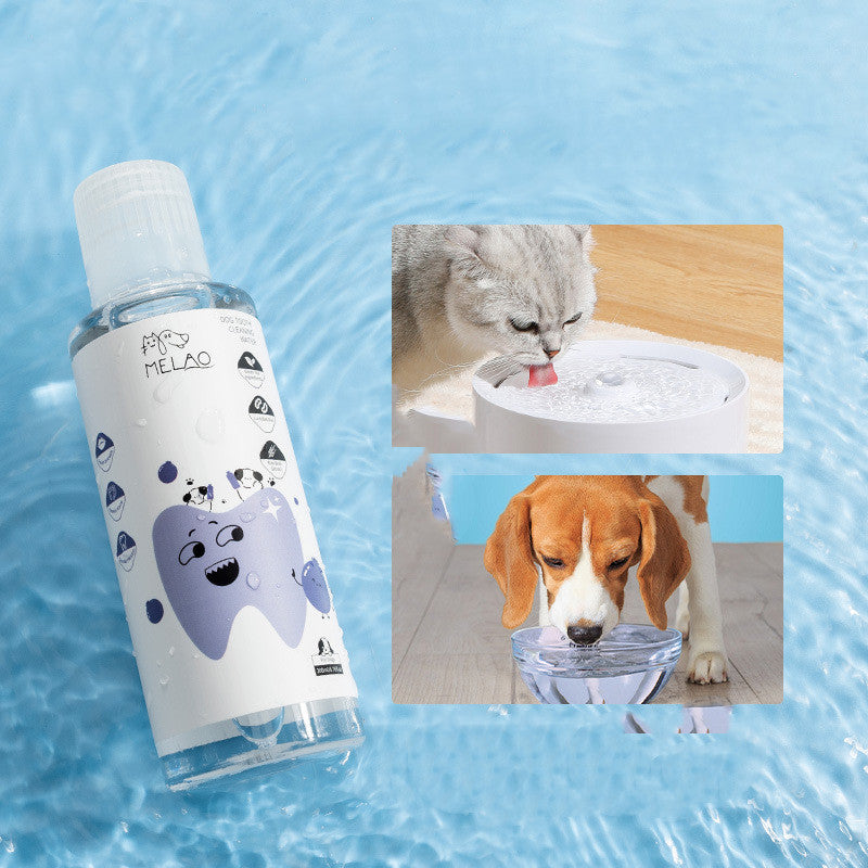 Animaux de compagnie Mouthwash Chat Chien Dent Nettoyage Eau propre Orale légère