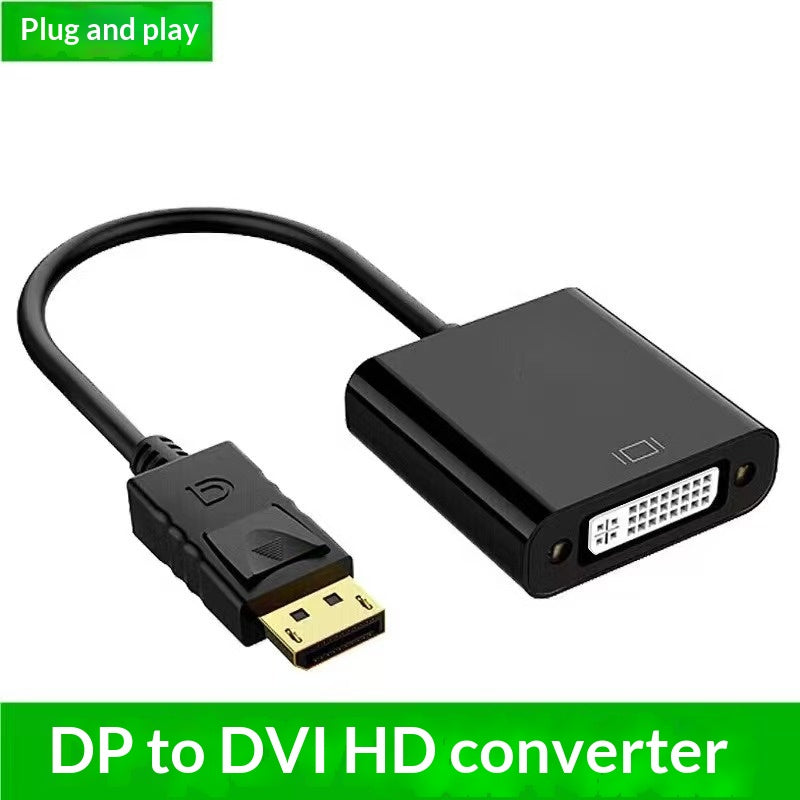 Câble d'adaptateur vidéo haute définition DP à DVI 241