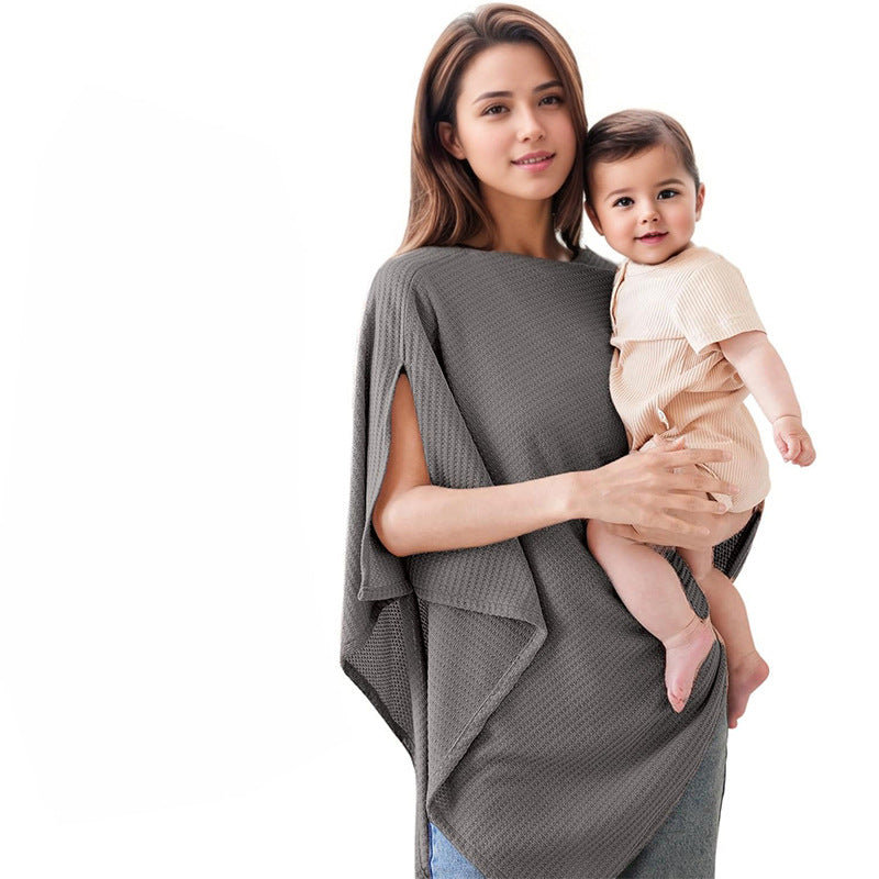 Écharpe multifonctionnelle pour bébés en forme de gaufre