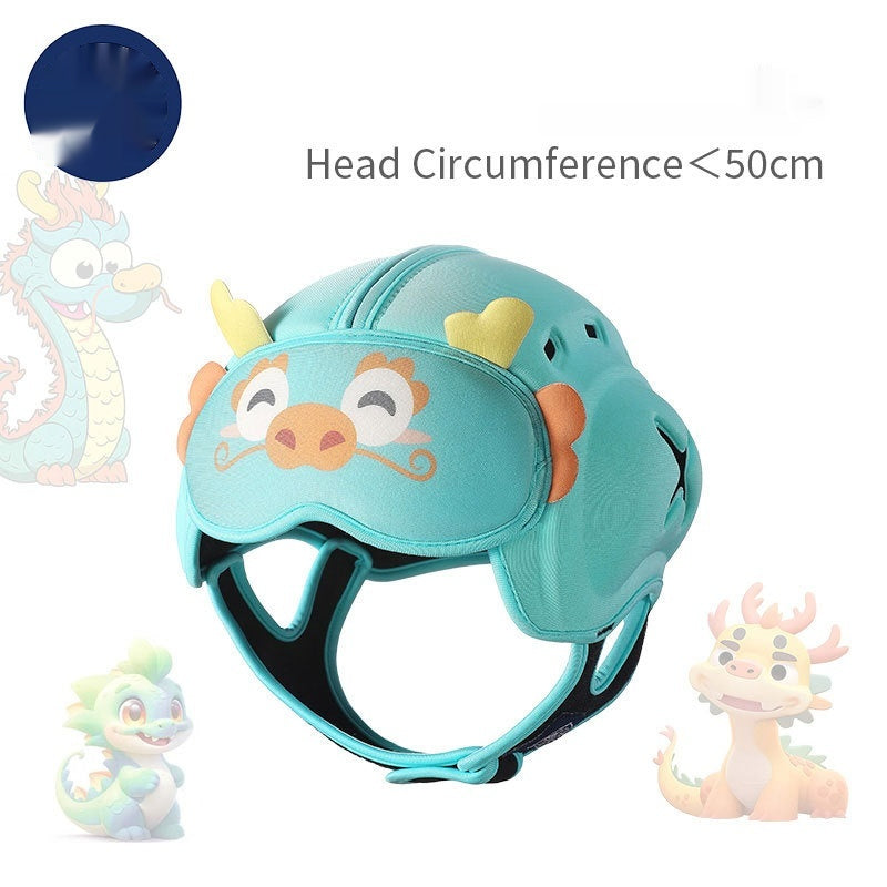 Casque bébé avec anti-automne réglable et anti-collision