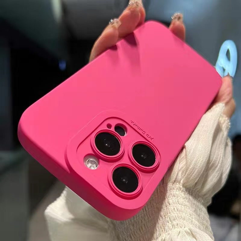 Silicone liquide pour téléphone violet foncé