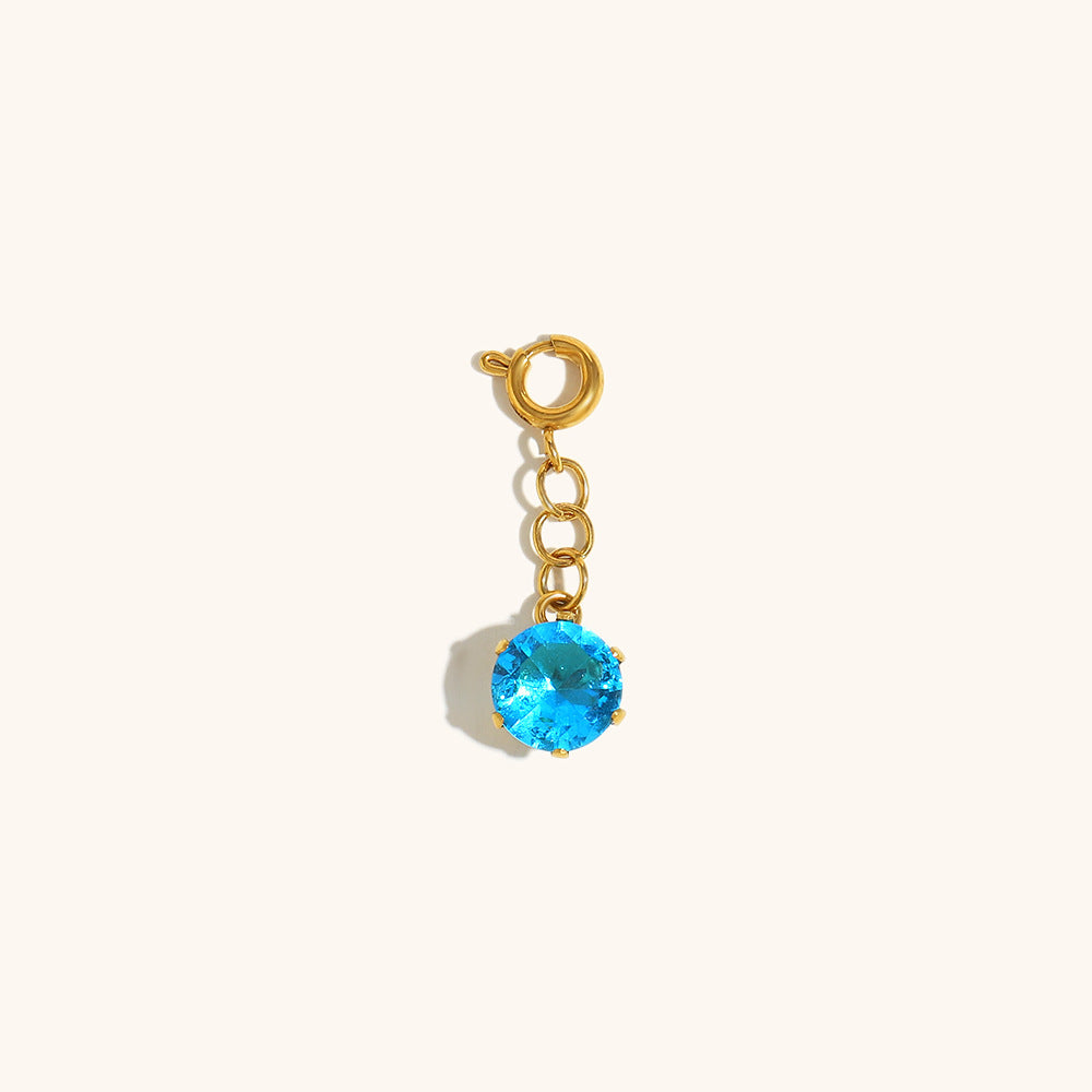 Pendentif européen et américain pendentif acier inoxydable plaqué